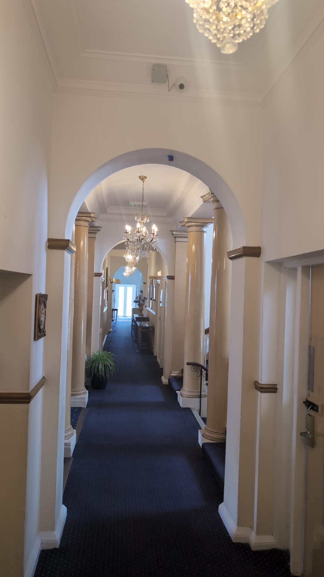 Hotel hallway