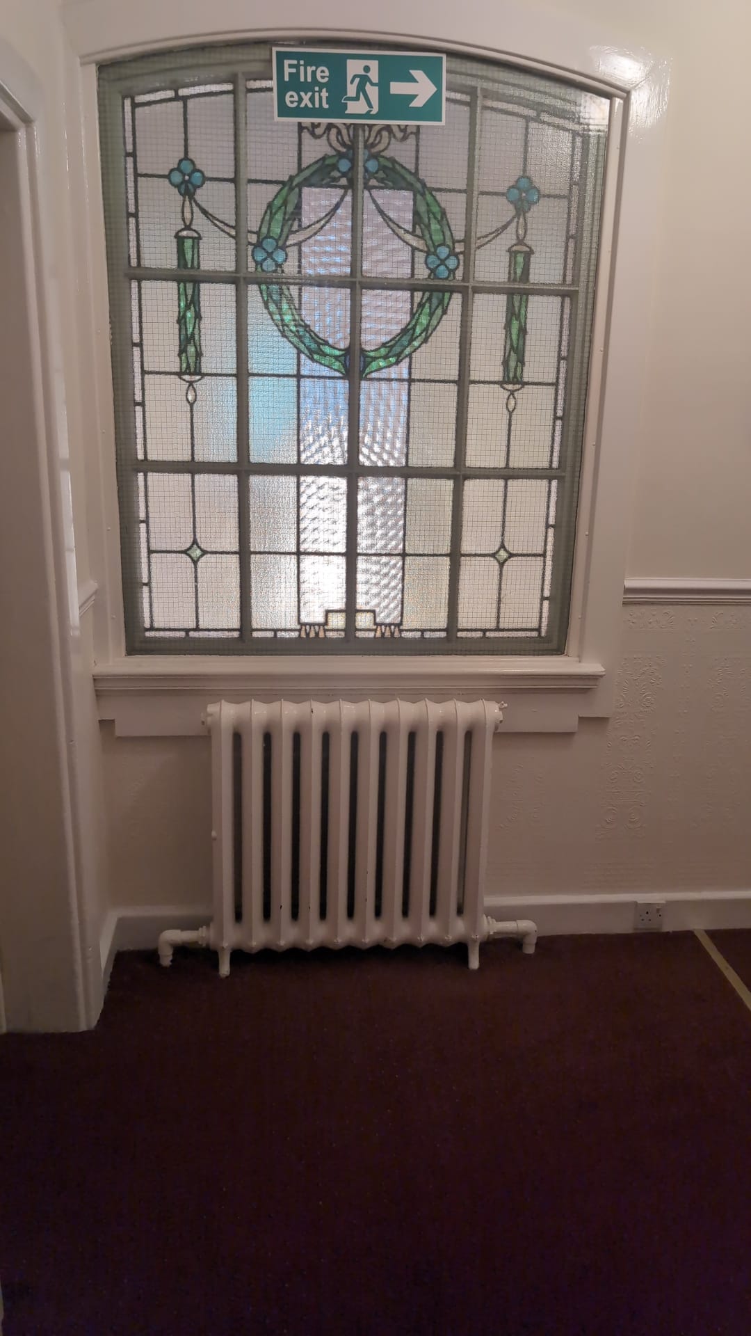 Stained glass window